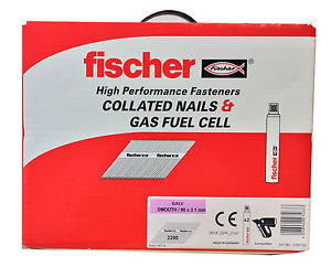 FISCHER 2.8 X 51 RING BRIGHT NAIL & GAS
