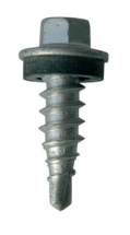 8.0 x 25mm Hex Washer Head Stitching Screw with 16mm Bonded Washer